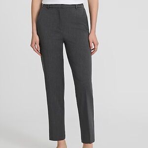 Express Editor Studio Stretch Twill Super High Waist Straight Ankle Pant
